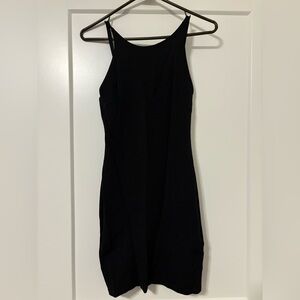 Lulu's Classic Black tight Mini Dress